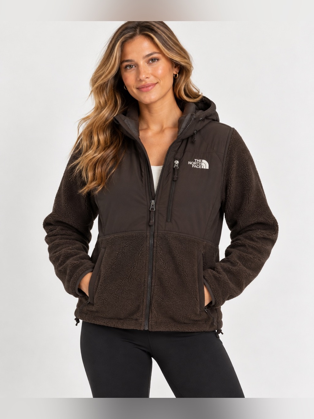 The North Face Brown Denali Fleece Jacket Size Small
